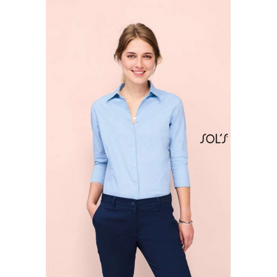 EFFECT - 3/4 SLEEVE STRETCH WOMEN'S SHIRT