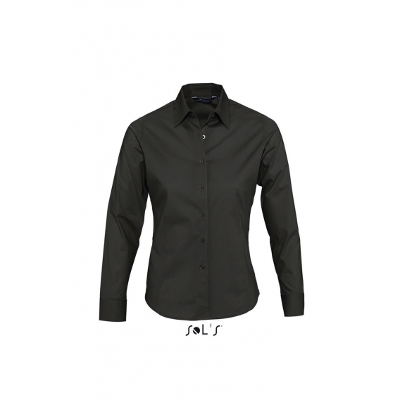 EDEN - LONG SLEEVE STRETCH WOMEN'S SHIRT