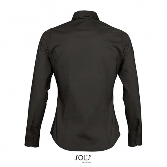 EDEN - LONG SLEEVE STRETCH WOMEN'S SHIRT