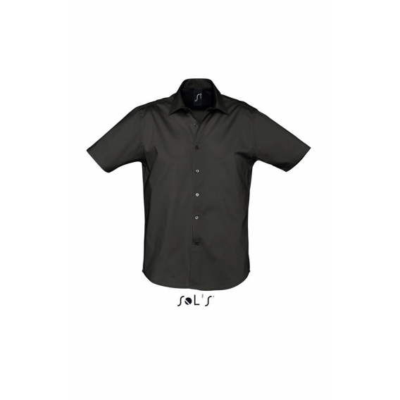 BROADWAY - SHORT SLEEVE STRETCH MEN'S SHIRT