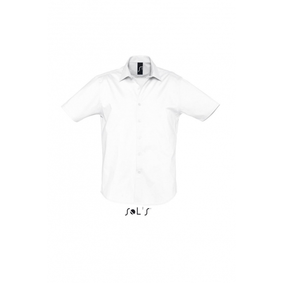 BROADWAY - SHORT SLEEVE STRETCH MEN'S SHIRT