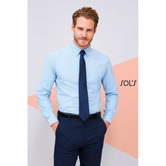 BOSTON - LONG SLEEVE OXFORD MEN'S SHIRT