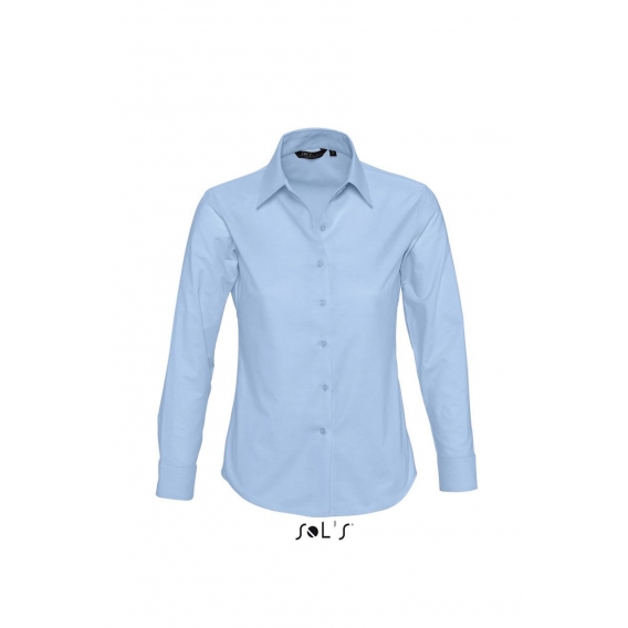 EMBASSY - LONG SLEEVE OXFORD WOMEN'S SHIRT