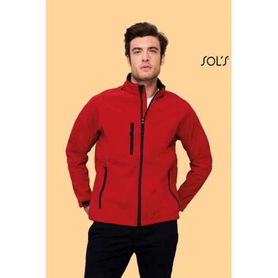 RELAX - MEN'S SOFTSHELL ZIPPED JACKET