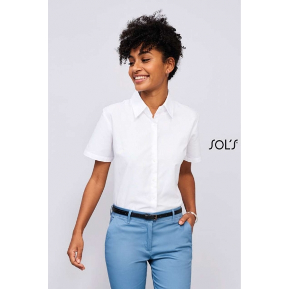ELITE - SHORT SLEEVE OXFORD WOMEN'S SHIRT