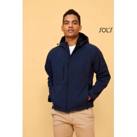 REPLAY MEN - HOODED SOFTSHELL