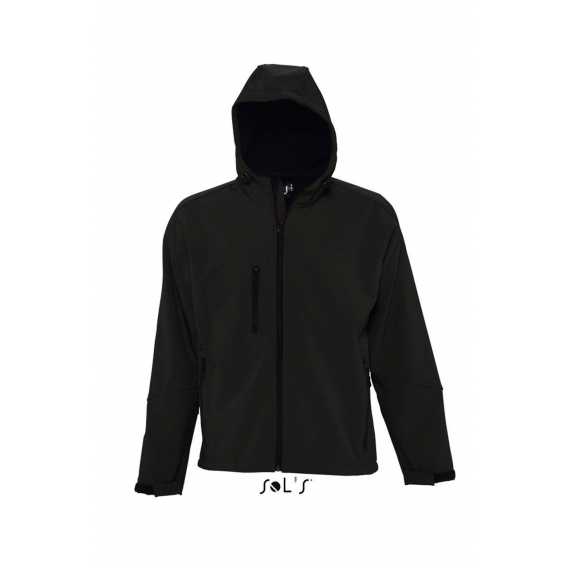 REPLAY MEN - HOODED SOFTSHELL