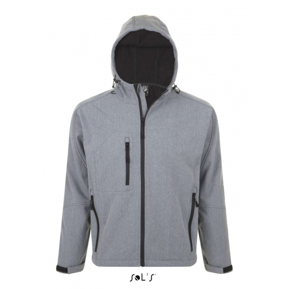 REPLAY MEN - HOODED SOFTSHELL
