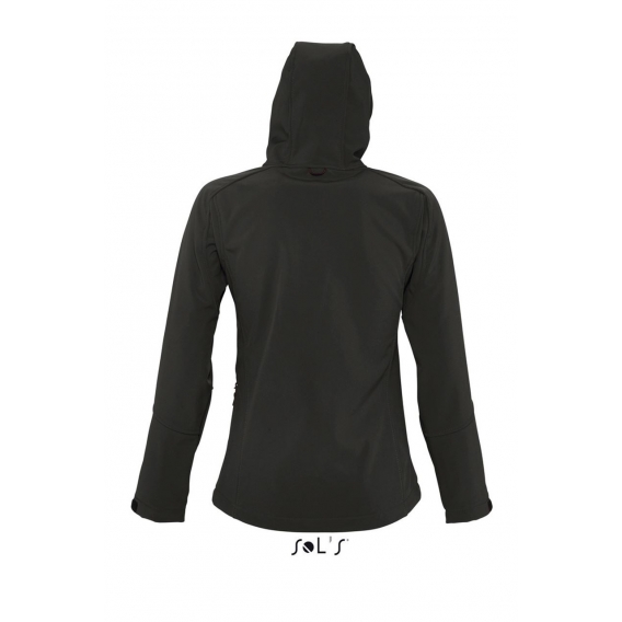 REPLAY WOMEN - HOODED SOFTSHELL