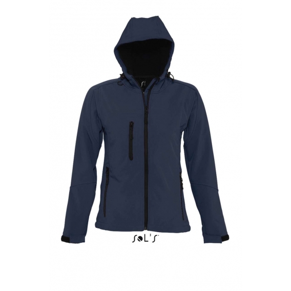 REPLAY WOMEN - HOODED SOFTSHELL