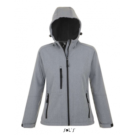 REPLAY WOMEN - HOODED SOFTSHELL