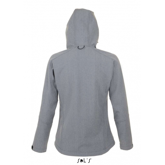 REPLAY WOMEN - HOODED SOFTSHELL