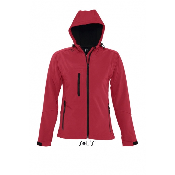 REPLAY WOMEN - HOODED SOFTSHELL