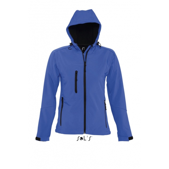 REPLAY WOMEN - HOODED SOFTSHELL