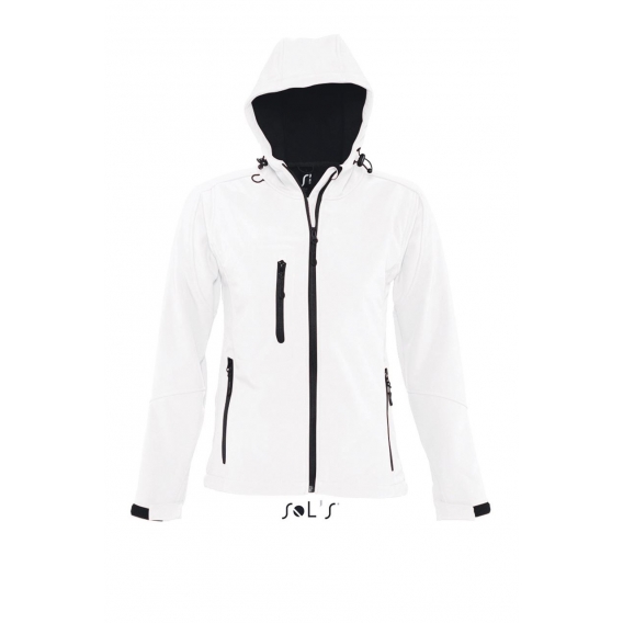 REPLAY WOMEN - HOODED SOFTSHELL