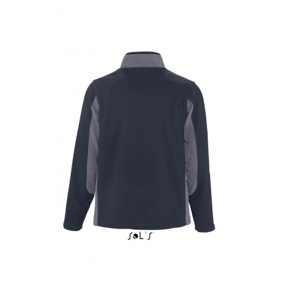 NORDIC - MEN’S TWO-COLOUR ZIPPED FLEECE JACKET