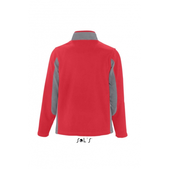 NORDIC - MEN’S TWO-COLOUR ZIPPED FLEECE JACKET