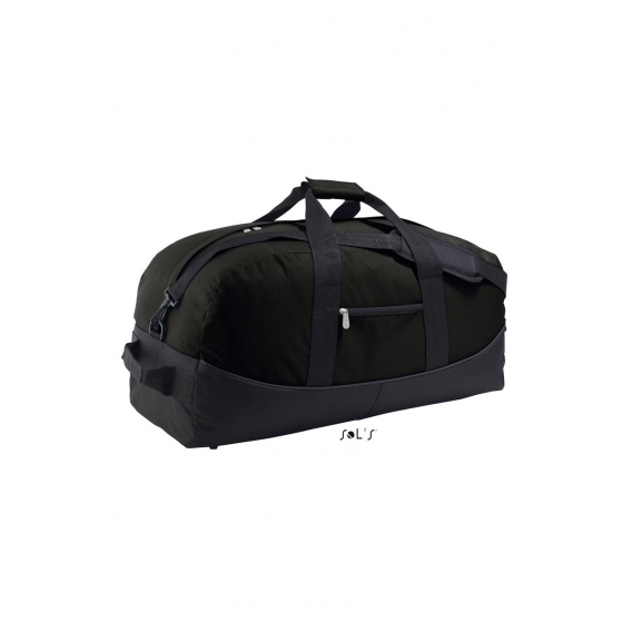 STADIUM 72 - TWO COLOUR 600D POLYESTER TRAVEL/SPORTS BAG