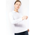 LADIES' LONG-SLEEVED POLO SHIRT