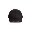 OEKOTEX CERTIFIED 6 PANELS CAP WITH SANDWICH PEAK