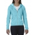 LADIES' FULL ZIP HOODED SWEATSHIRT
