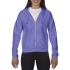 LADIES' FULL ZIP HOODED SWEATSHIRT