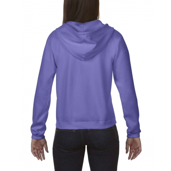 LADIES' FULL ZIP HOODED SWEATSHIRT