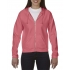 LADIES' FULL ZIP HOODED SWEATSHIRT