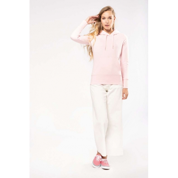 LADIES' ECO-FRIENDLY HOODED SWEATSHIRT