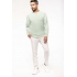 MEN'S ORGANIC COTTON CREW NECK RAGLAN SLEEVE SWEATSHIRT