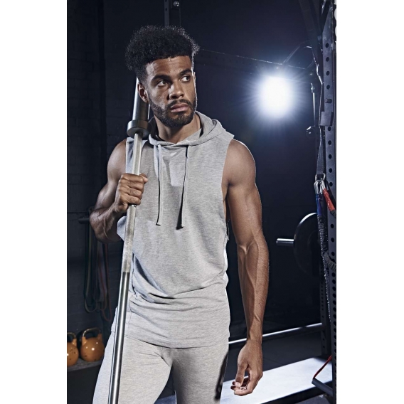 URBAN SLEEVEESS MUSCLE HOODIE