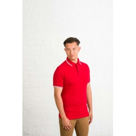 STRETCH TIPPED POLO