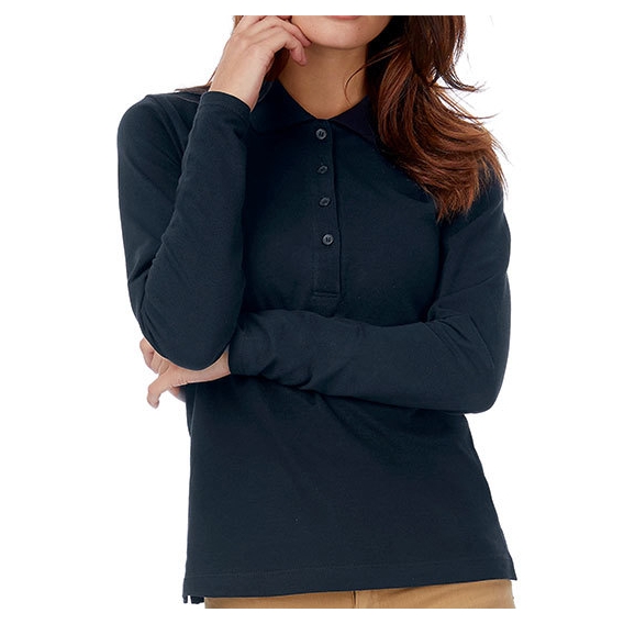 Polo Safran Pure Longsleeve / Women