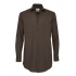 Poplin Shirt Black Tie Long Sleeve / Men