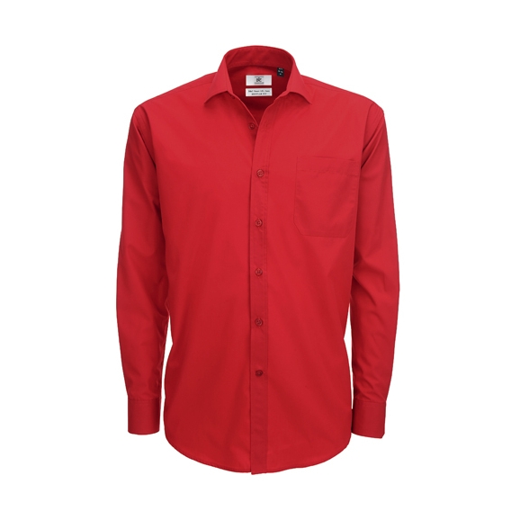Poplin Shirt Smart Long Sleeve / Men