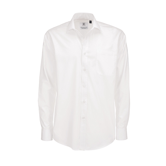 Poplin Shirt Smart Long Sleeve / Men