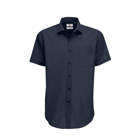 Poplin Shirt Smart Short Sleeve / Men