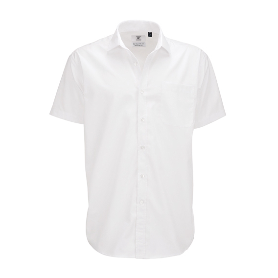 Poplin Shirt Smart Short Sleeve / Men
