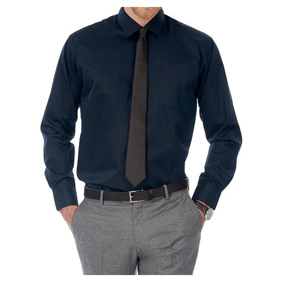 Twill Shirt Sharp Long Sleeve / Men