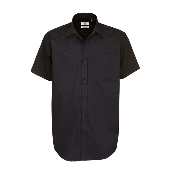 Twill Shirt Sharp Short Sleeve / Men