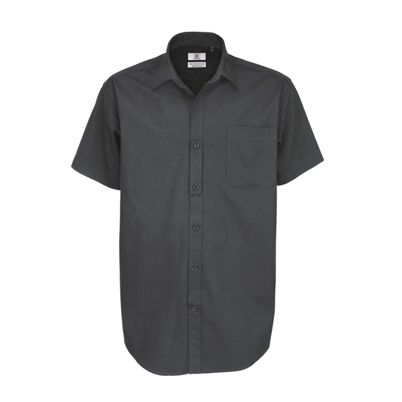 Twill Shirt Sharp Short Sleeve / Men