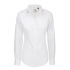 Poplin Shirt Black Tie Long Sleeve / Women