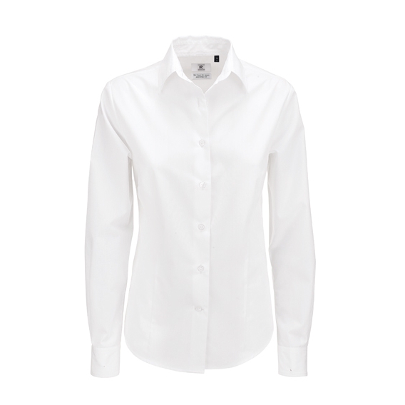 Poplin Shirt Smart Long Sleeve / Women