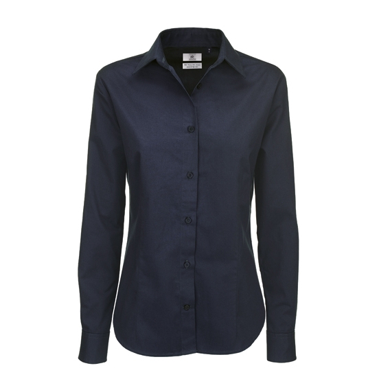 Twill Shirt Sharp Long Sleeve / Women