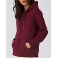 QUEEN Zipped Hood Jacket / Women