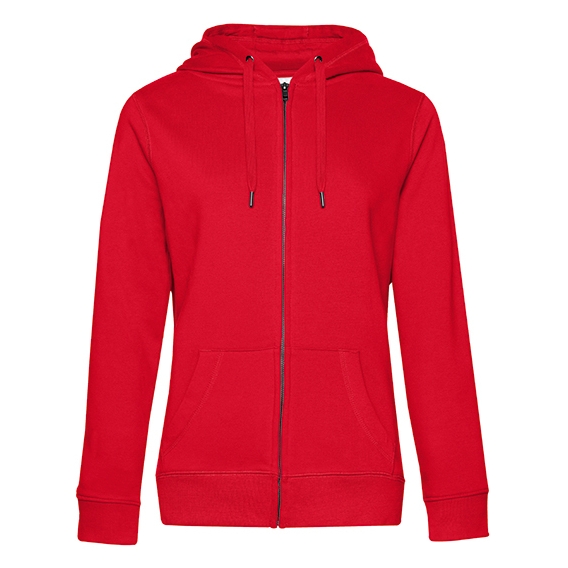 QUEEN Zipped Hood Jacket /Women