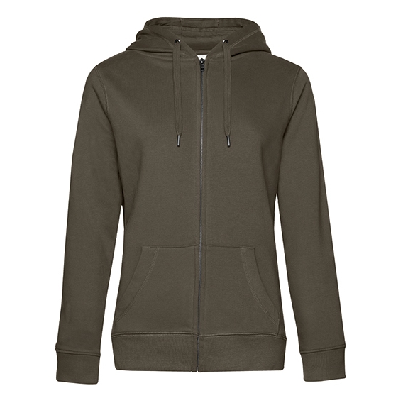 QUEEN Zipped Hood Jacket /Women