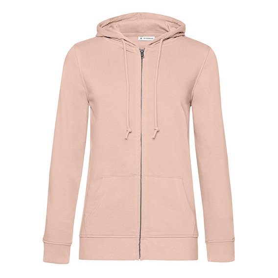 Organic Zipped Hood Jacket /Women