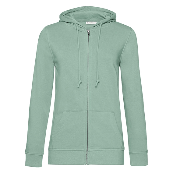 Organic Zipped Hood Jacket /Women