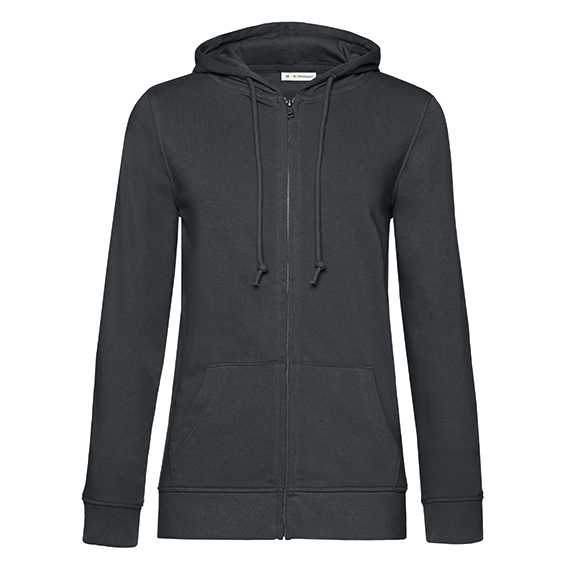 Organic Zipped Hood Jacket /Women